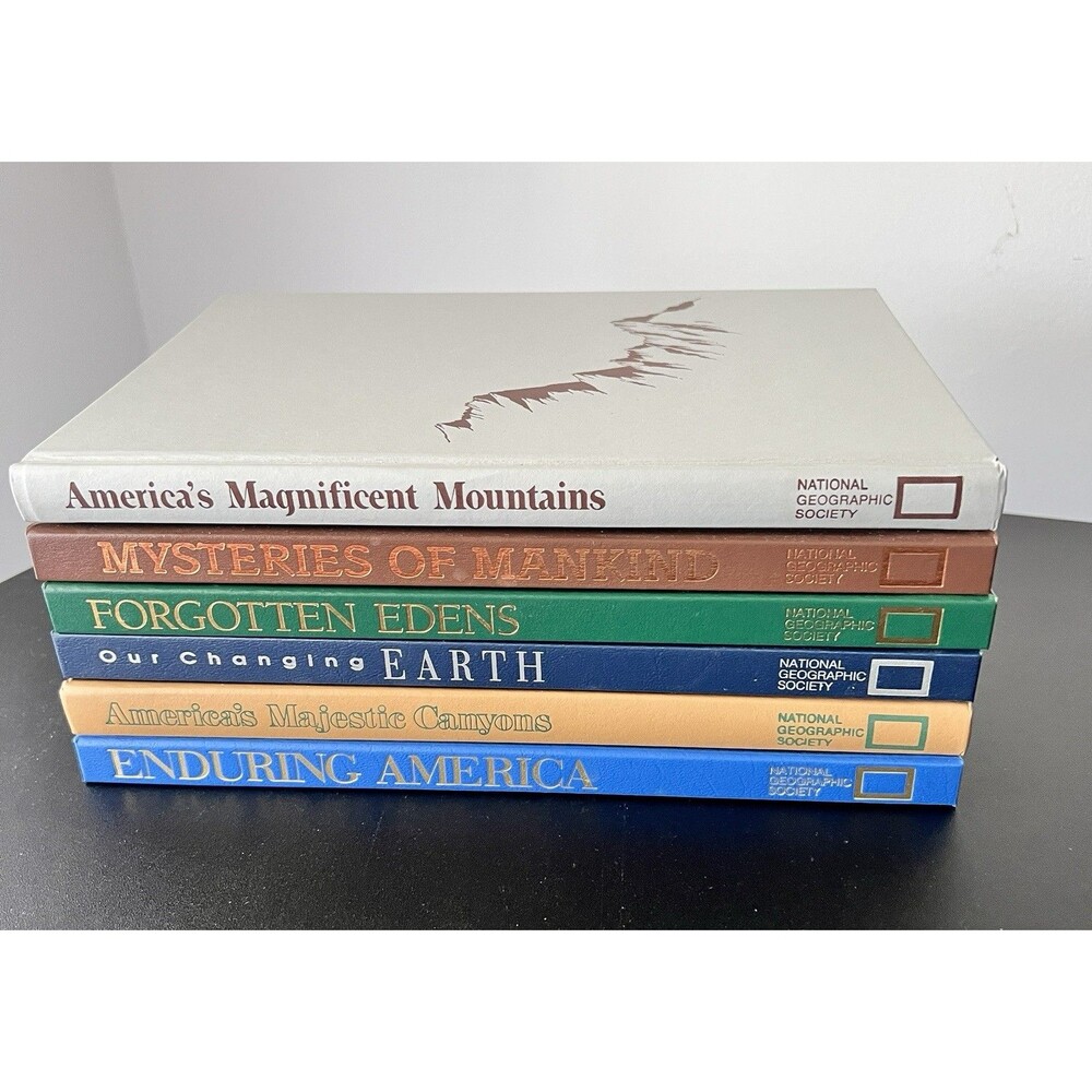 Hardcover  Books – Non-Fiction – National Geographic Society Set (6)